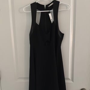 Alice & Olivia Black Sleeveless Dress